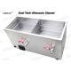 Dual Tanks Industrial Ultrasonic Cleaner With Dryer System one year Warranty
