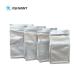 VMPET 250G 500G Flat Bottom Mylar Bag Grain Coffee Front Clear ROHS