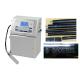 White Ink Digital Industrial Inkjet Coder Machine For PVC Cable / Cosmetics