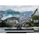 Contemporary Modern Stainless Steel Sculpture , Large Garden Metal Art Sculpture