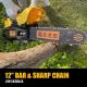 2500 Gasoline Chain Saw Spare Parts 25cc Chainsaw