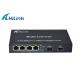 Gigabit Ethernet Media Converter 2x 10 / 100 / 1000Base RJ45 Ports 4x SFP Ports DC 5V 2A