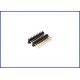 Pitch0.8 mm 2*10P SMT male header connector Black Brass material Gold-plated Environmental protection