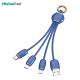 Anti Oxidation Colored Mobile Phone USB Cables Multipurpose Length 15cm