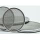 350mm Round Diameter Rimmed Stainless Steel Woven Wire Mesh DISCS