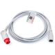 Practical Cable IBP Compatible Mindray To MX 12 Pin Multi Function Grey Color