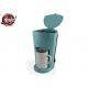 PP Electric Drip Coffee Maker 240ml Optional Color Family Mini 1 Cup 50-60Hz