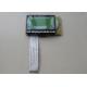 STN COB Transflective LCD Module Positive Industrial 3.3V Operating Side LED