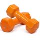 Non Slip PVC Coated Weights Kettlebells For Muscle Toning / Weight Loss