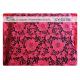 Fashion Underwear Embroidered Nylon Cotton Lace Fabric / Knitted Lace Fabric