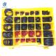 Repair O-Ring Kit Set 270-1528 4C4782 For CATEEEE Excavator O Ring Yellow Box