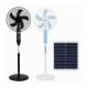 25W Solar Powered Outdoor Fan With USB+Night Light 3 Gears Solar Fan