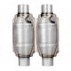 Overall 11'' Ceramic Universal Catalytic Converter 2.5'' Inlet Outlet 53005