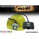 High Power 10000 Lux Superbirght Led Miners Lights / Mining Hard Hat Lights Light Weight