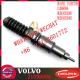 Diesel Engine Fuel injector 21098096 BEBE4D23001  BEBE4D25001 7421098096 20198087 E3.18 for VO-LVO MD13 EURO 5 LOW POWER