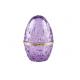 Egg Shape Glass Dessert Jars / Flower Mini Decorative Gift  Candy Glass Bottle