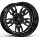Off Road 22x12 24x12 and 24x14 Gloss Black Machined Deep Lip 4x4 Car Alloy Wheels Rims Customized