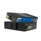 Industrial Cascading Ethernet Fiber Switch 10/100/1000Mbps 4 Ethernet and 2 Optical Ports