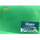 Green 100% Polypropylene Spunbond Nonwoven Fabric Mixed Recycled Material For Bags