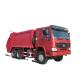 4. Sinotruk HOWO 6X4 336HP 20tons Compactor Garbage Truck with Max. Drive Speed Km/H 90