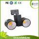 High Lumen ra>82 or 90 COB Led light track 2X30W with Epistar Chip and white/silver/black/