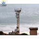 70m 4 Legs Self Supporting Steel Tower For Radio FM Transmitter
