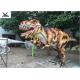 Giant Lifelike Animatronic Outdoor Dinosaur Foreleg Movement / Simulation Roar