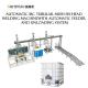 IBC Tank Tubular Mesh Auto Welding Machine With Automatic Unloading System