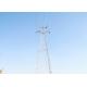 Tension Angle Multi Circuit Transmission Tower , Low Alloy lattice steel towers