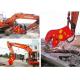 BEIYI HC120 excavator attachment hydraulic pulverizer plier demolition pulverizer concrete