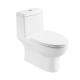 Soft Closed One Piece Toilets Siphonic Flushing  720×374×727mm