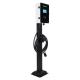 Commercial Double Guns Swiping Card Wall Mounted EV Charger 22kw