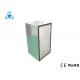 Galvanized Frame Hepa Air Filter Box Type Aluminum Separator For Pharmaceutical , Laboratory