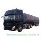 Tri Axles Caustic Soda Chemical Delivery Truck For 30 - 45MT Sodium Hydroxide