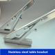 Stainless steel table bracket folding from China supplier ISURE MARINE