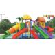 beautiful safe LLDPE plastic kids outdoor slide playground for community