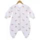 Anti Bacterial Muslin Baby Pajamas Bodysuit 100 Cotton Easy Care Breathable