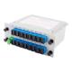 SC/APC Fiber optic PLC Splitter 1x16 DIN 1X16-PLC Single Mode Length Customized