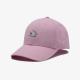 Constructured 6 Panel Baseball Cap With Match The Fabric Color Stitching Curved Visor