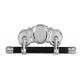 Delicate Design Casket Handle Hardware Durable With Zinc Alloy Hinge