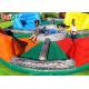 Inflatable Outdoor Games PVC Tarpalin  Inflatable Sports Games Hungry Hippo Inflatable Bungee Hippo Chow Down