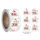 Personalised Gift Label Stickers , Merry Christmas Round Stickers