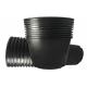Outdoor Vegetables Plastic Horticultural Plant Pots With Drainage Hole Tray