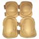 One Size Fits Black Elbow and Knee Pads for Outdoor Activity Protection