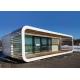 Luxury Cabin With Light Steel Frame Design, Prefab Hotel Unit Small Modular Homes