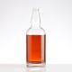 Super Flint Glass Custom Embossed Metal Label Bottle for Liquor Drink 500ml 700ml 750ml 1000ml