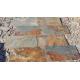China Multicolor Slate Floor Tiles Rusty Slate Paving Stone for Walkway Driveway
