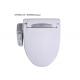 Paperless Intelligent Toilet Seat Cover Smart ABS Electric Heated Toilet Bidet