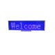 New LED Scrolling Board P5 LED Display sign Global Languages L1664B Blue Color