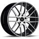 2- Piece Gloss Black Machined 21 Rims For 911 Forged Rims Wheels 5x130